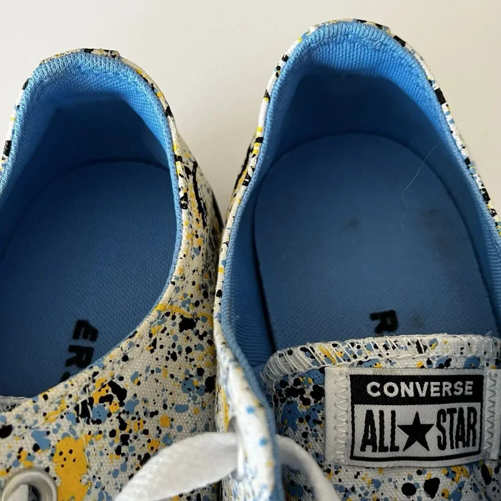 Converse Chuck Taylor All Star Congetti Blue Yellow White Speckles 10.5M/12.5W